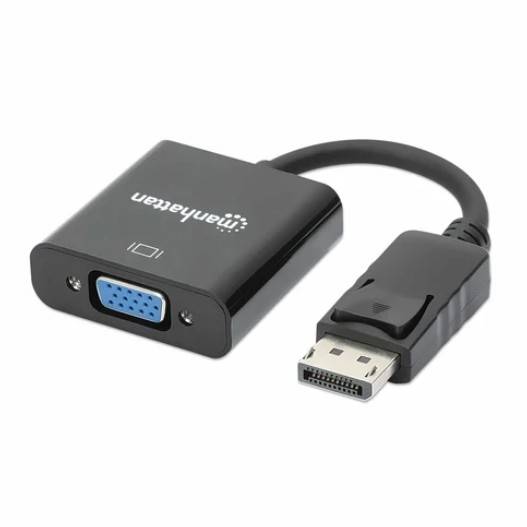 Adaptador Displayport a VGA MANHATTAN 151962